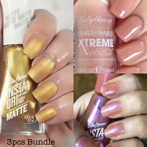 3-$10 ❇️ 3pcs Sally Hansen Insta Dri Nail Polish Bundle